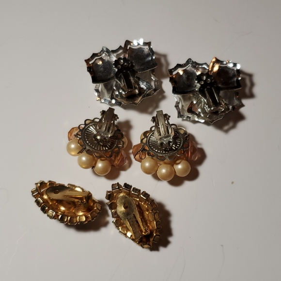 Clip on earrings - Picture 3 of 3